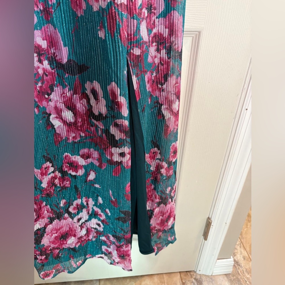 NWT R&M Richard floral long Dress 18W - Picture 5 of 7